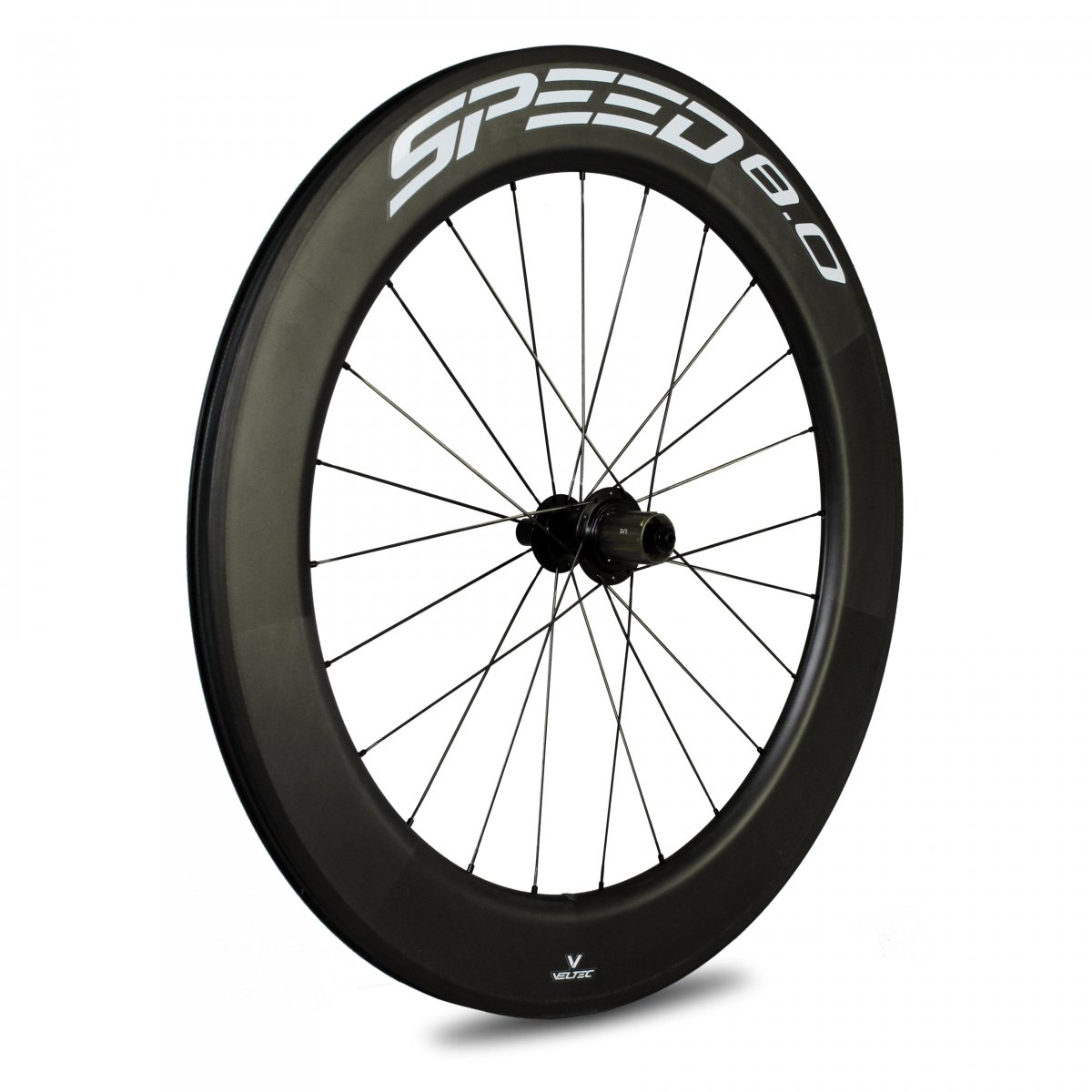 Veltec SPEED 8.0 Rim Brake Rear QR White - VELTEC ROAD - Nondraft Sport