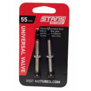 Stans NoTubes Valve Pair Presta 55 mm