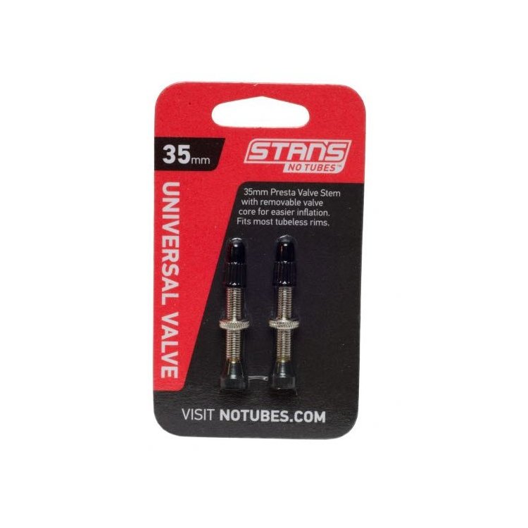 Stans NoTubes Valve Pair Presta 35 mm